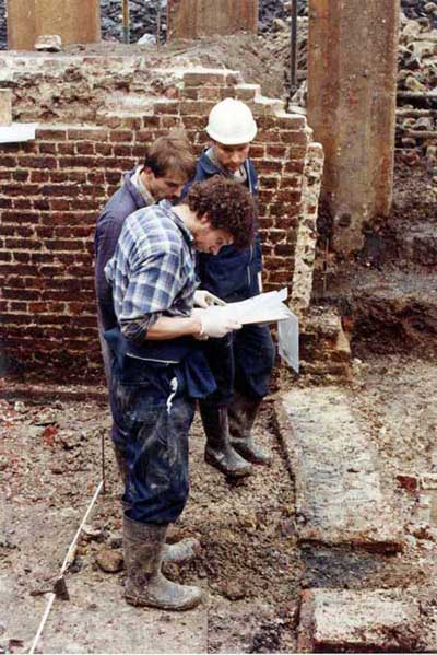 Robin Wroe-Brown, Julian Ayre and Ian Blair